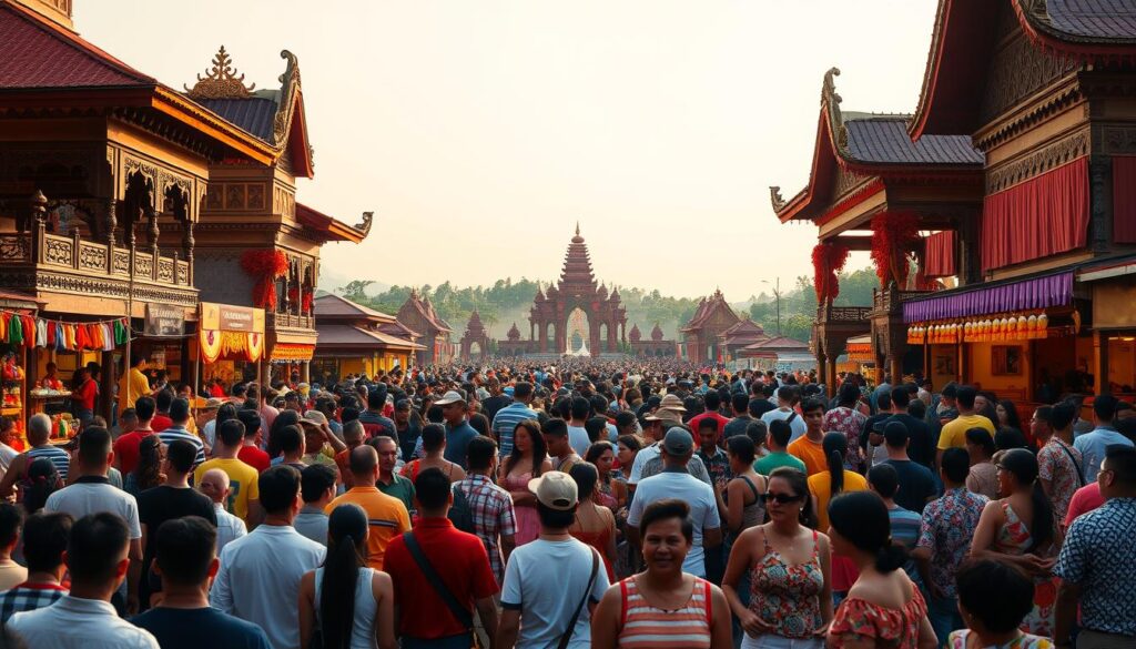 Pengunjung Festival Budaya Denpasar