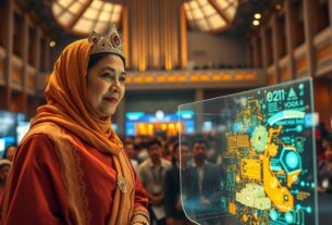 Queen Halimah Resmi kritik di Pameran Teknologi Internasional